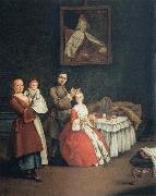 Pietro Longhi The Hairdresser and the Lady oil painting picture wholesale